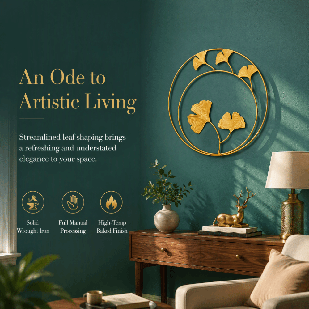 Lighting Metal Wall Decor - Luxury Metal Wall Hanging Decor 11.02in