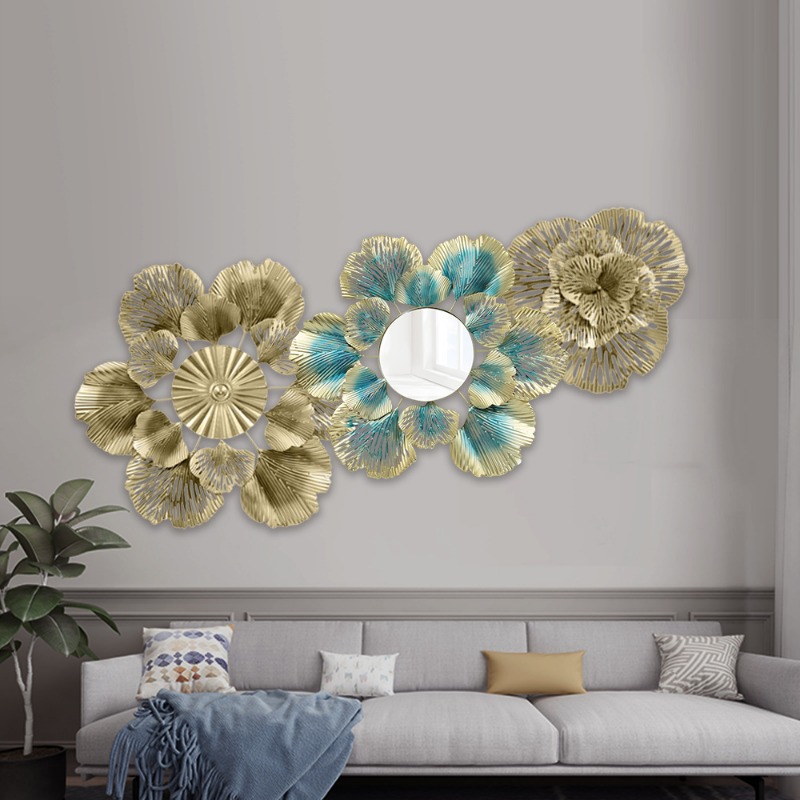 Lighting Metal Wall Decor - Nordic Light Luxury Wall Decor Golden