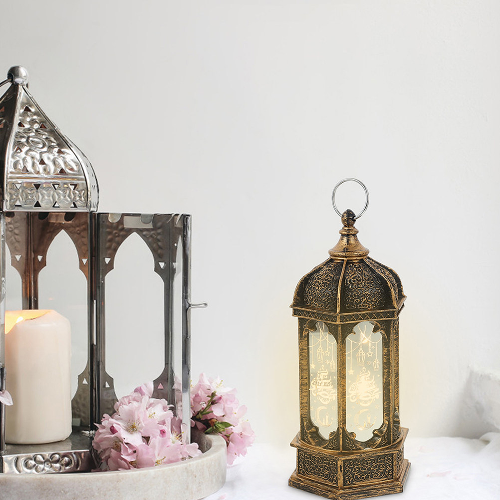 Led Moon Lamp - 2Pcs LED Wind Lamp Ramadan Lantern