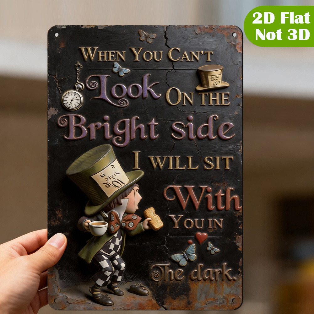 Lighting Metal Wall Decor - Mad Hatter 