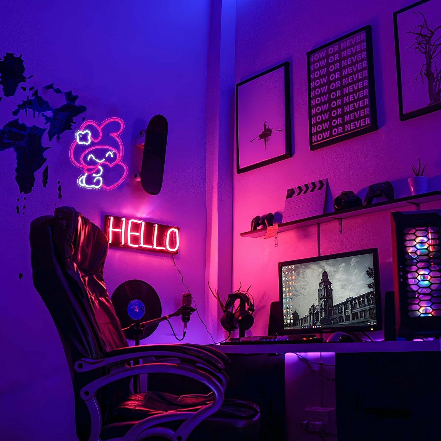Anime Neon Sign Janpanese LED  - огляд і ціна Led Lighting Wall Decor