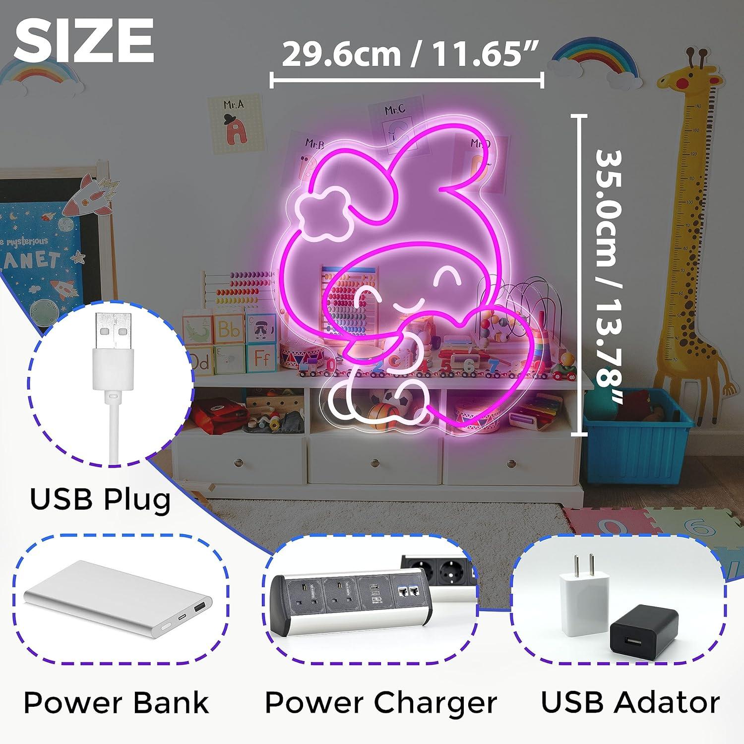 Anime Neon Sign Janpanese LED  - огляд і ціна Led Lighting Wall Decor