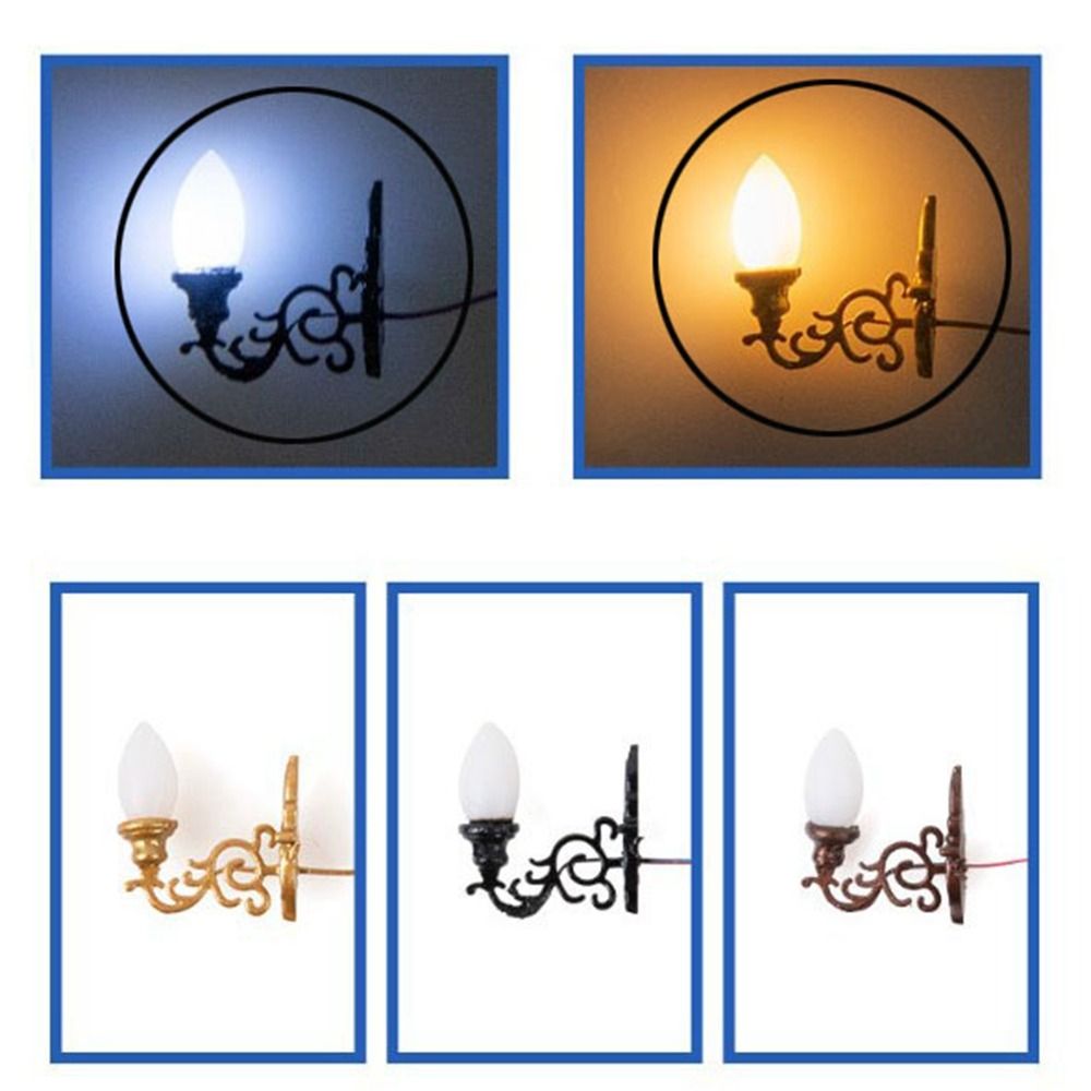 New 1.7*2cm Dollhouse Wall Lam - огляд і ціна Lighting Metal Wall Decor