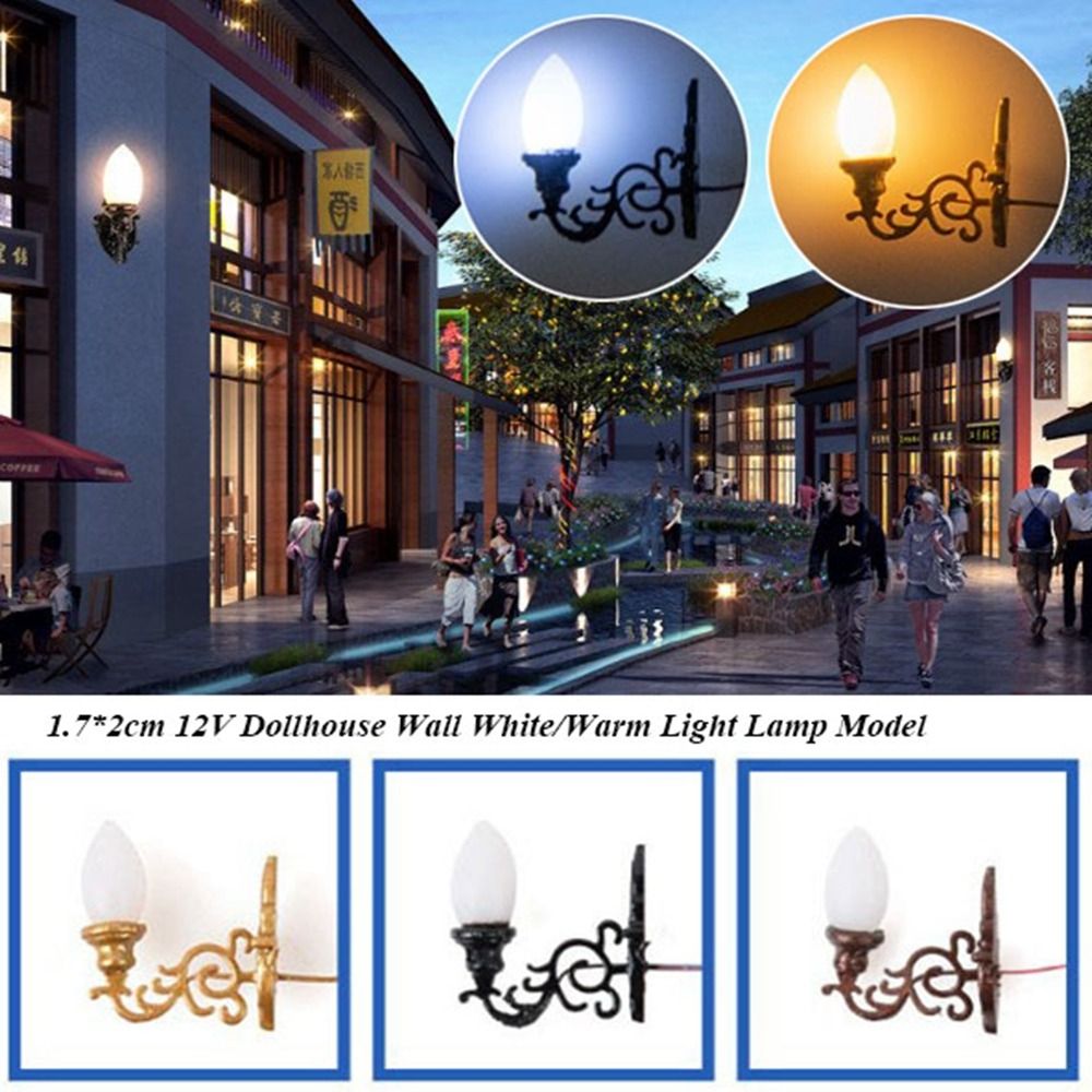 New 1.7*2cm Dollhouse Wall Lam - огляд і ціна Lighting Metal Wall Decor
