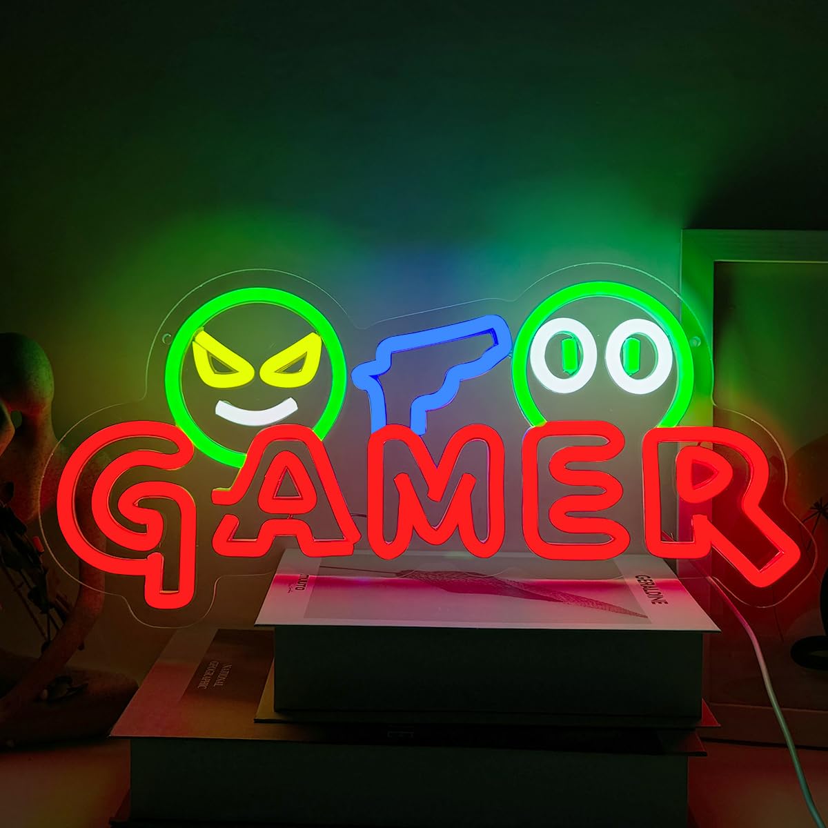 Gamer Neon Sign LED Wall Light - огляд і ціна Lighting Christmas Decor