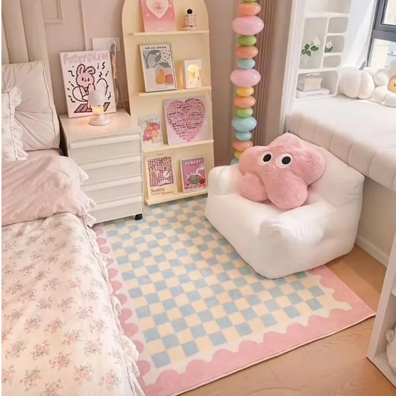 Pink Blue Checkerboard Bedside - огляд і ціна Decor Lighting Online