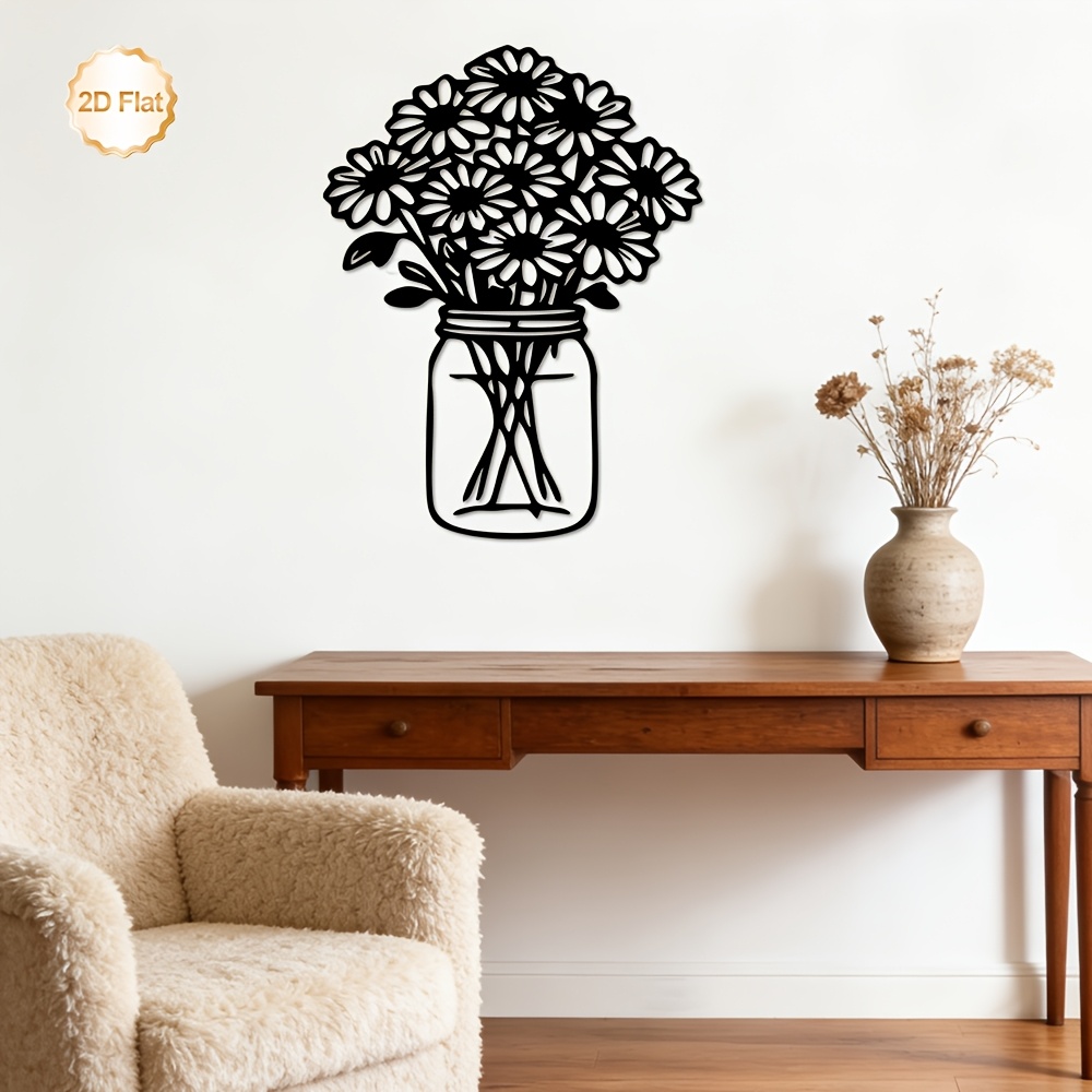 CIFBUY Metal Wall Art Daisy Bo - огляд і ціна Lighting Metal Wall Decor