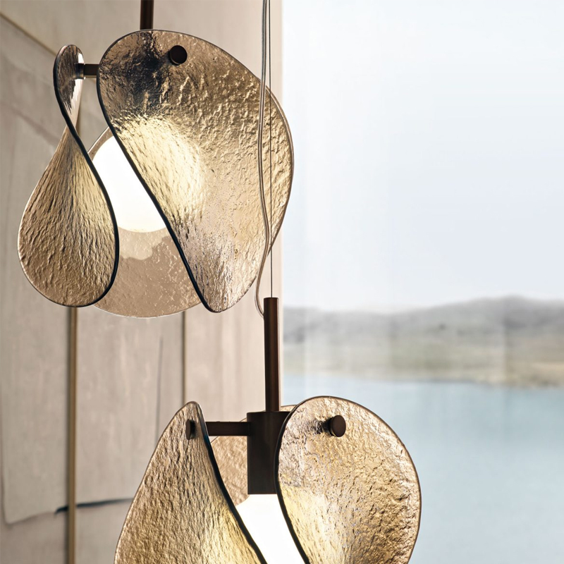 Retro Creative Glass LED Penda - огляд і ціна Lighting Metal Wall Decor