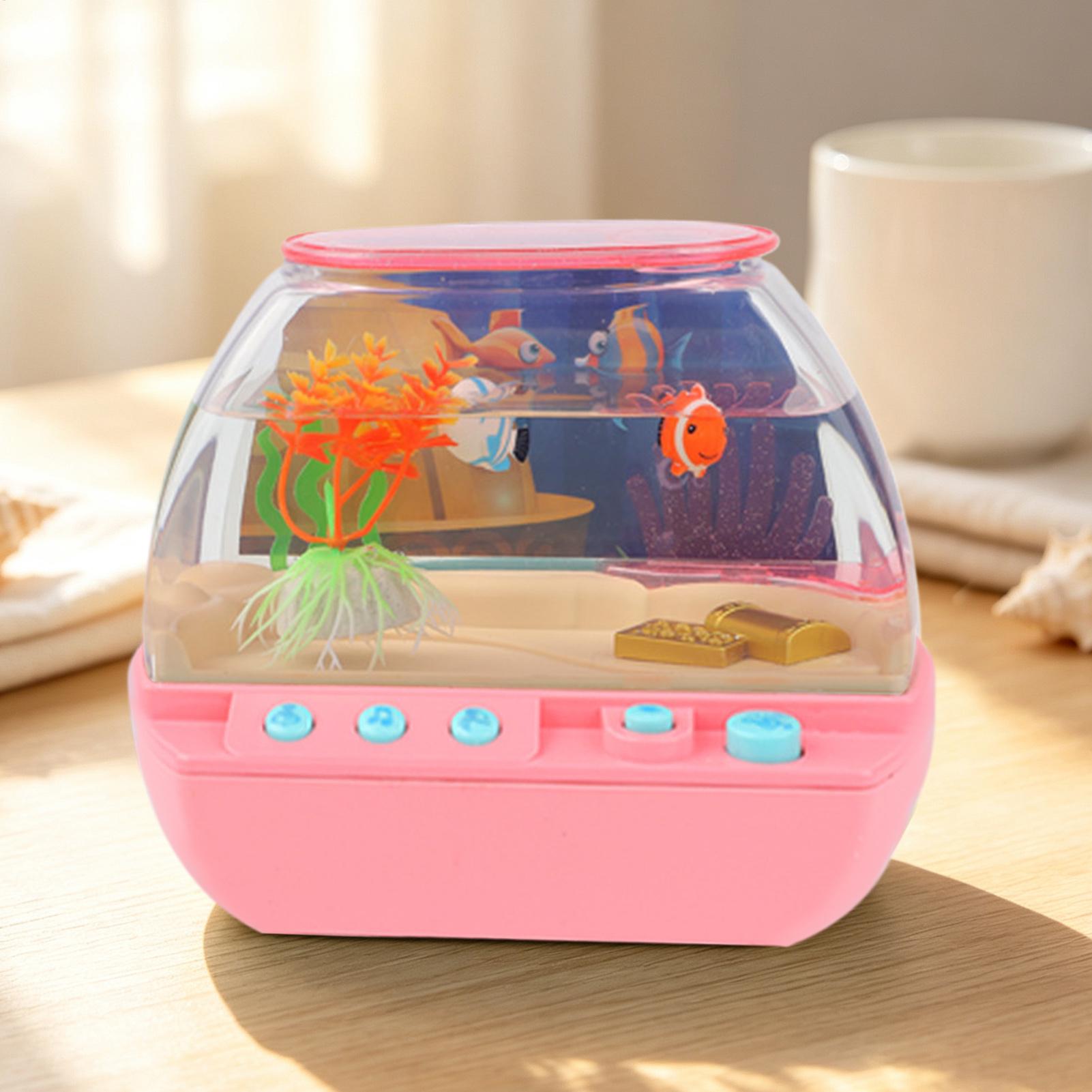 Toy Fish Tank Home Decoration  - огляд і ціна Lighting Decor Bedroom