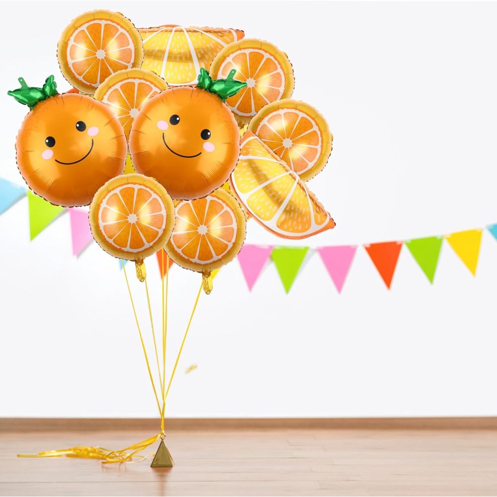 10Pcs Orange Slice Fruit Ballo - огляд і ціна Orange Lighting Decor