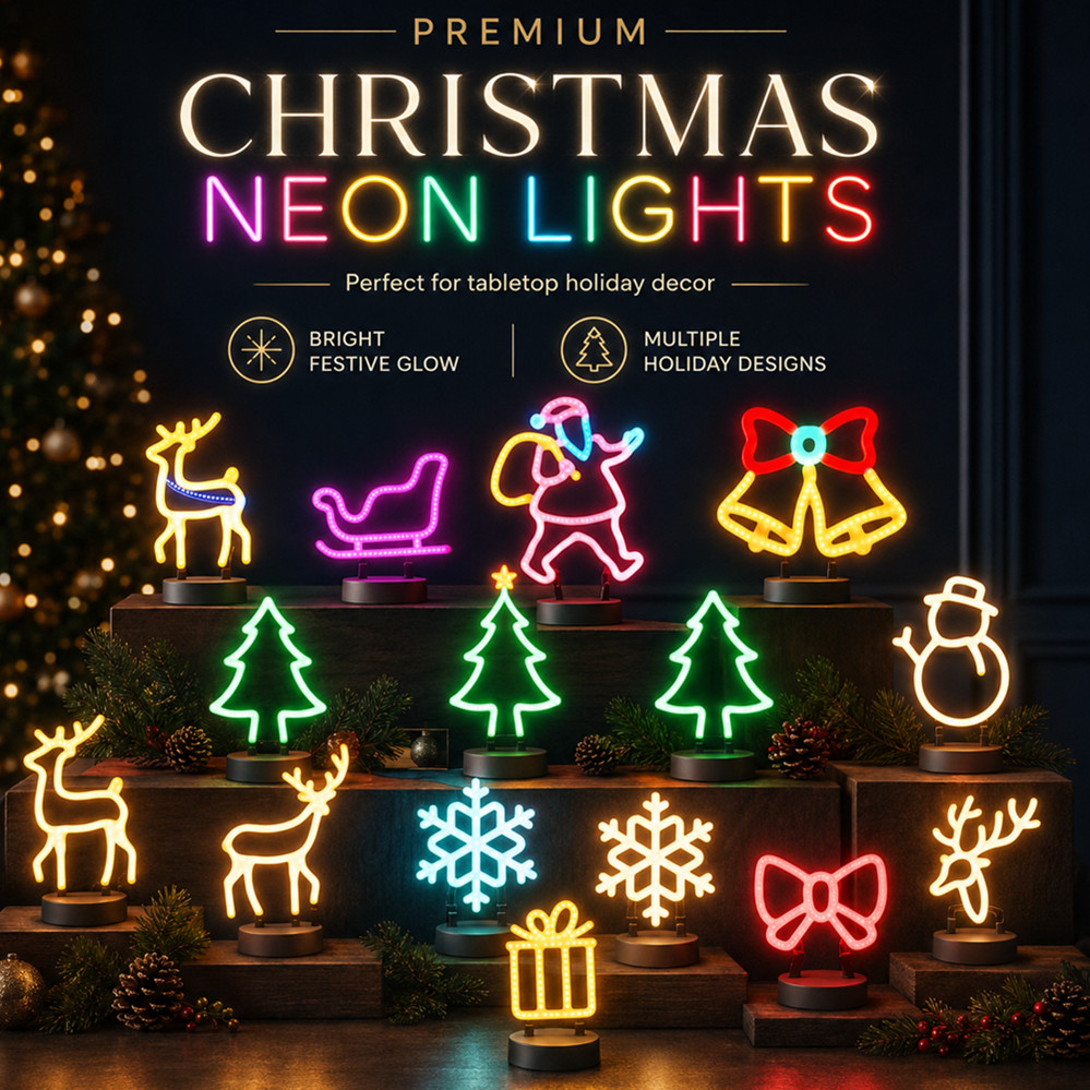 Christmas Decoration LED Neon  - огляд і ціна Led Lighting Wall Decor