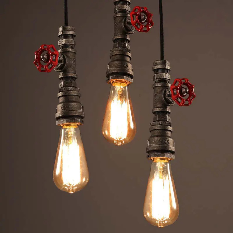 Retro Loft Industry Wind Water - огляд і ціна Lighting Metal Wall Decor