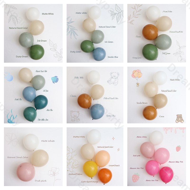 5/10/12/18inch Pastel Balloon  - огляд і ціна Orange Lighting Decor