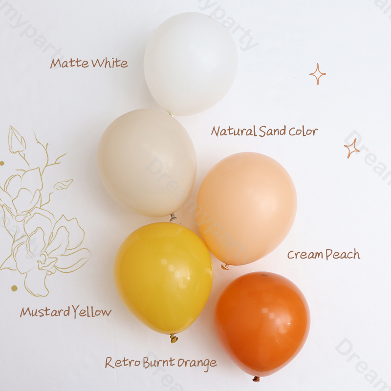 5/10/12/18inch Pastel Balloon  - огляд і ціна Orange Lighting Decor